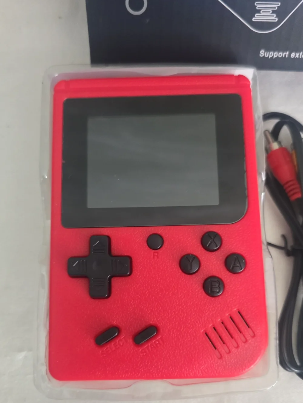 Game Box Plus 400 In 1 Handheld Retro Gamepad - Red New